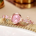 Elegant Women’s Rhinestone Bracelet Watch – Luxury Quartz Gift ✨