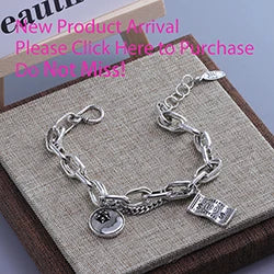 925 Sterling Silver Double Heart Bead Bracelet