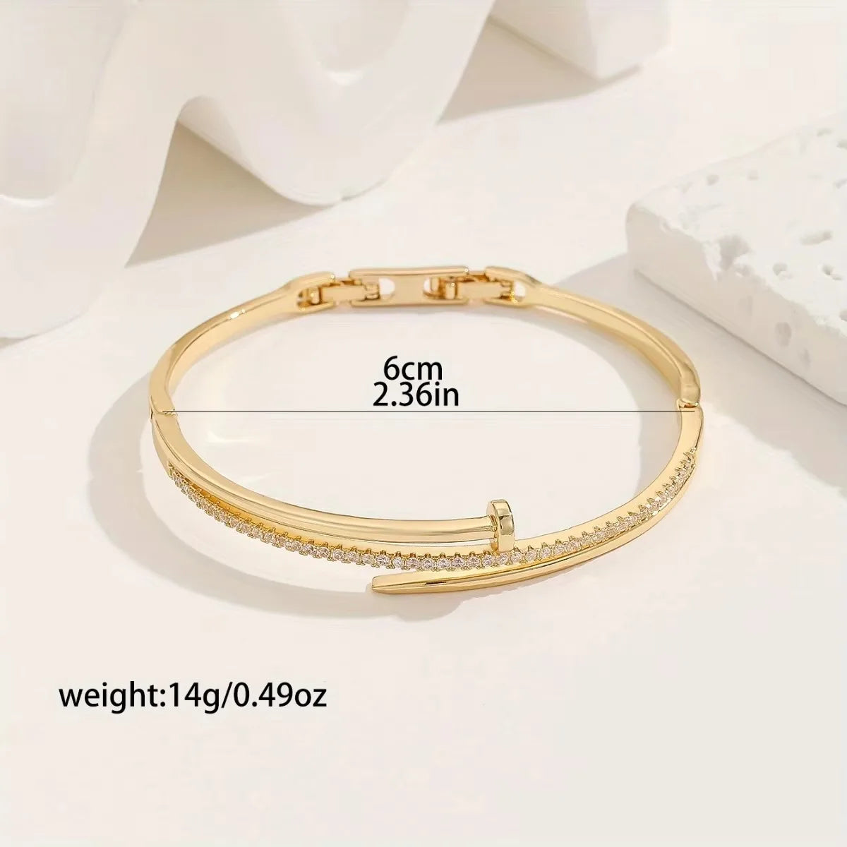 Adjustable Zircon Bracelet