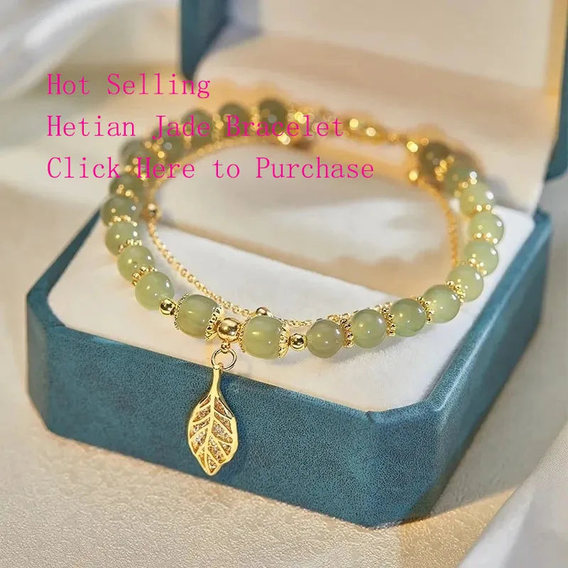 925 Sterling Silver Double Heart Bead Bracelet